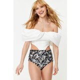 Trendyol Ecru Carmen Collar Underwire Bustier | Shoptok.si