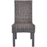  Blagovaonske stolice od kubu ratana i drva manga 2 kom smeđe | shoptok.hr