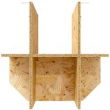  Osnovica za terarij s policom Smeđa 40 x 40 x 50 cm OSB | Eponuda.ba