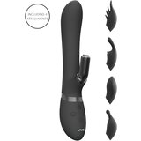 VIVE Chou - baterijski, zamjenjivi vibrator za klitorisnu ruku (crni) Cijene