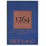 Fabriano blok 1264 bristol 29,7x42 (A3) 200g 50l ljepljen na vrhu 19100655 Cijene