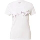 Ea7 Emporio Armani Majica taupe siva / bijela | shoptok.hr