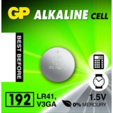 Gp Baterija gumbna alkalna LR41 192F 10 blister B3192G Cene