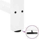  Noge za barski stol Bijele 2 kom 40 x (100-101) cm Čelične | shoptok.hr