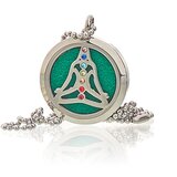  Aromaterapevtska ogrlica – Joga Čakra 30mm - Stainless Steal - Majhna pozornost - Dan žena Cene