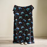 Catherine Lansfield Crna/plava deka za bebe od mikropliša 130x170 cm Gamer – | shoptok.hr