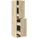 vidaXL Lekarniška omara sonoma hrast 30x41x144,5 cm inženirski les | Shoptok.si