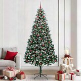  Umjetno božićno drvce Zelena 240 cm PVC i Čelik i Plastika | shoptok.hr