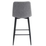 Barska stolica BC 1722 Siva - Crne metalne noge ( 776-055 )
