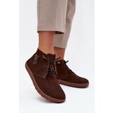Zazoo Suede Women's Barefoot Loafers with Decorative Detail | shoptok.hr