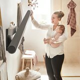 Leander® stenska previjalna miza wally™ dusty grey | Shoptok.si