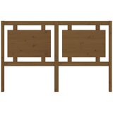  Uzglavlje za krevet boja meda 155,5x4x100 cm masivna borovina | shoptok.hr