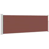  Uvlačiva bočna tenda za terasu 100 x 300 cm smeđa | Eponuda.com