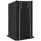  Stalak za drva za ogrjev s kišnom navlakom 100x100x200 cm | shoptok.hr