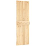  Klizna vrata Prirodna i bijela 70 x 210 cm Čvrsta borovina | shoptok.hr