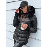DStreet Women's quilted winter jacket LUNA black Cene