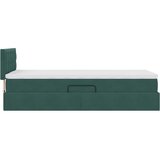  s od storage Tamnozelena 100 x 200 cm Baršun | shoptok.hr