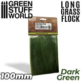Long Grass Flock 100mm Dark Green | Duga trava 100mm tamno zelena