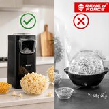  Aparat za pokovko kokice na vroči zrak 1100W črn | Shoptok.si