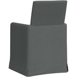  Trpezarijske stolice 2 pcs Tamno siva 57 x 67 x 95 cm tkanina | shoptok.hr