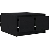  Stol za kavu s ladicama crni hrast 70,5x70x40 cm | Eponuda.com