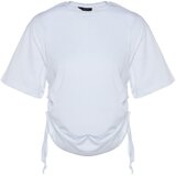 Trendyol Ženska majica TWOSS23TS00150, Bela Cene