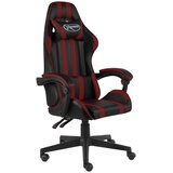 vidaXL Racing stol črno in vinsko rdeče umetno usnje Cene