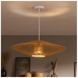 Brilagi Luster na sajli CERIA BOHO 1xE27/40W/230V prečnik 70 cm bela/braon Cene