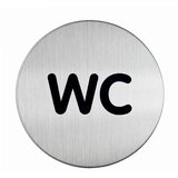 Durable piktogram - WC, fi 83mm (4907) DU490723 Cene