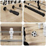  Fudbalski Stol 2 pcs Sonoma hrast 146 5 x 74 x 85 cm | shoptok.hr