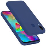 Cadorabo Case, združljiv s Samsungom v tekoči modro - zaščitni pokrov, narejen iz fleksibilnega silikona TPU, (20583829) Cene