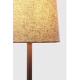 BIZZOTTO Bež kovinska namizna svetilka s tekstilnim senčilom (višina 60 cm) Assam – | Shoptok.si