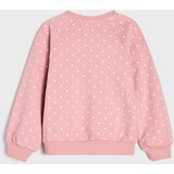Sinsay Pamučna bluza s točkicama i naborima | shoptok.hr