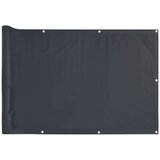 Furnova Balkonsko platno za zasebnost antracitno 1000x90 cm PVC, (21918913) | Shoptok.si