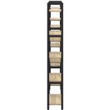  Polica Sonoma hrast 156 x 25 x 167 cm Konstruirano drvo | shoptok.hr