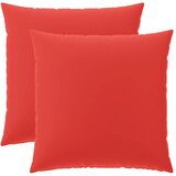  Jastuk s jastukom HEERLEN 2 kom. Crvena Poliester - Crvena 80 x 80 cm 2 | shoptok.hr