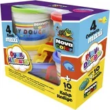 kreativa - plastelin maxi - 4x130g + 10 modli - 540199