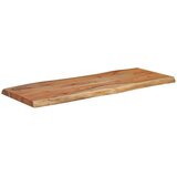 Stolna ploča 100x40x2,5 cm pravokutna bagremovo drvo živi rub | Eponuda.ba