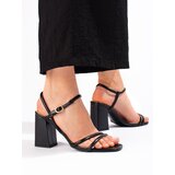 VINCEZA WIDE-HEELED SANDALS | Shoptok.si
