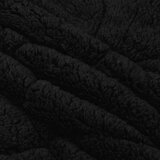  Poletna odeja Črna 220 x 260 cm Mikrofibra in Teddy flis, (5000284370) | Shoptok.si