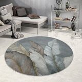 Mila Home Zeleni/sivi perivi okrugao tepih ø 100 cm Dusty Leaves – | shoptok.hr