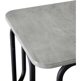  Stolić za kavu Betonska siva 79,5 x 40 x 36 cm | shoptok.hr