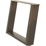 vidaXL Noge za klub stolić U-oblik 2 kom Prirodni čelik 70 x (42-43) cm Čelik - Prirodna 70 x (42-43) cm 1 1 | shoptok.hr