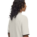 Fred Perry Crepe Pique Zip Neck Polo Shirt Ecru sarena | shoptok.hr