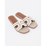 SEASTAR White women's flip-flops on a flat sole | shoptok.hr