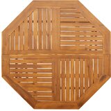  Sklopivi vrtni stol Ø110x75 cm od masivnog bagremovog drva | shoptok.hr