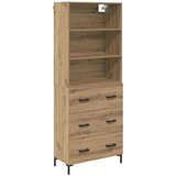  Highboard Umjetnički hrast 69,5 x 34 x 180 cm Konstruirano drvo | shoptok.hr