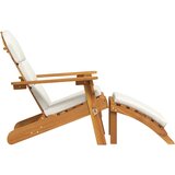  Vrtna stolica Adirondack s osloncem za noge od drva bagrema | shoptok.hr