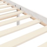  Kreveta s uzglavljem bijeli 140 x 190 cm od masivnog drva | shoptok.hr