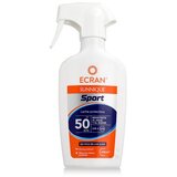 Ecran Sunnique Sport Protective Milk Spray SPF50 vodoodporna zaščita pred soncem za telo za vse tipe kože 270 ml Cene